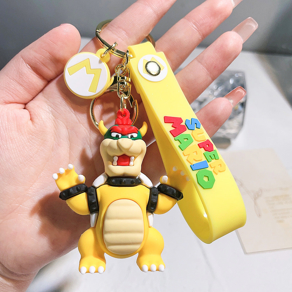 3D Super Mario Lanyard Keychain - KC0007