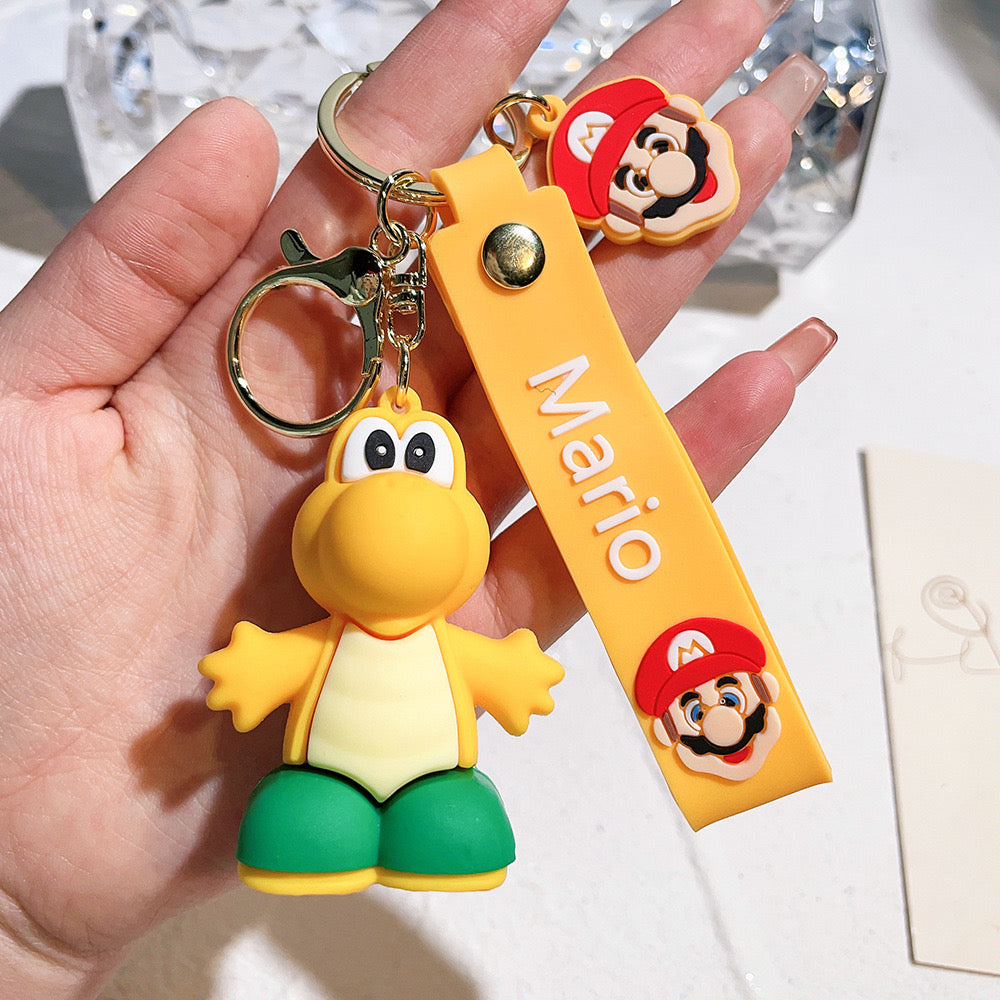 3D Super Mario Lanyard Keychain - KC0007