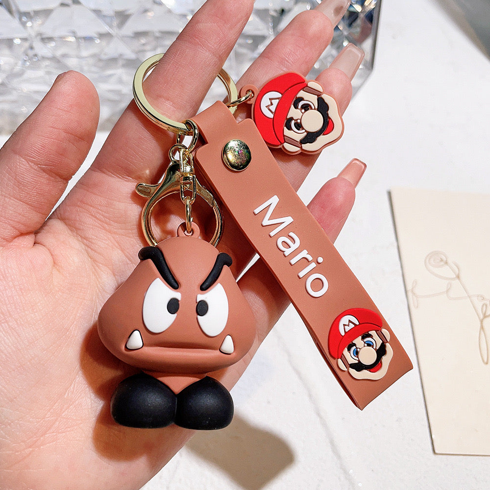 3D Super Mario Lanyard Keychain - KC0007