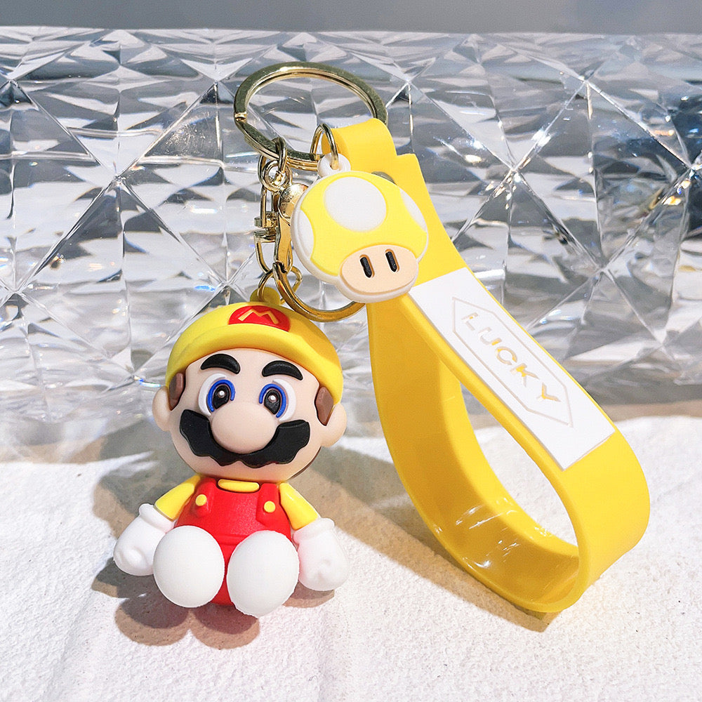 3D Super Mario Lanyard Keychain - KC0007