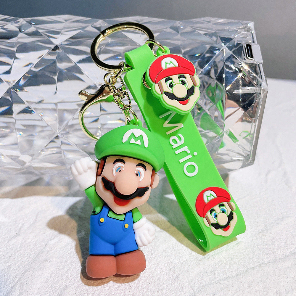 3D Super Mario Lanyard Keychain - KC0007