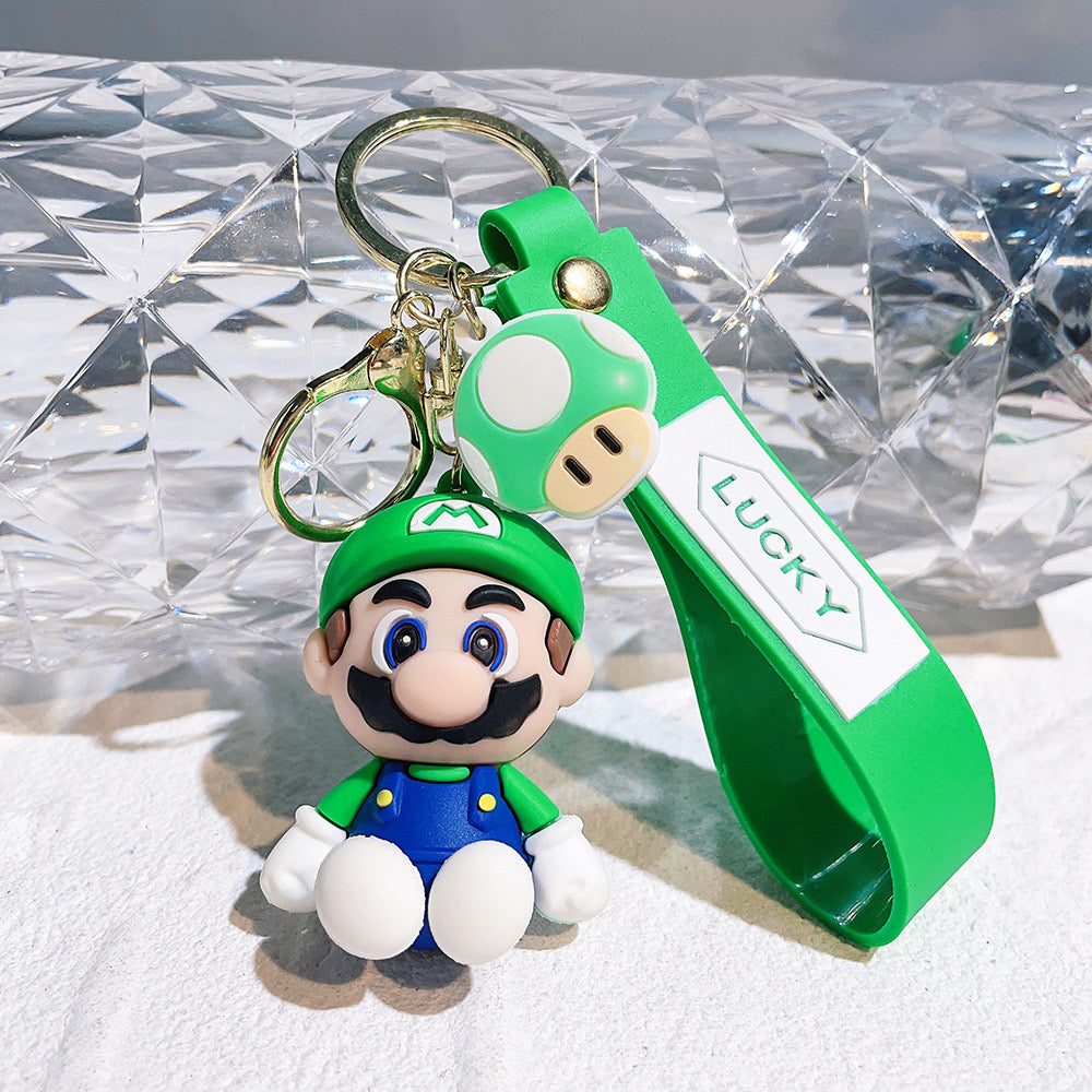 3D Super Mario Lanyard Keychain - KC0007