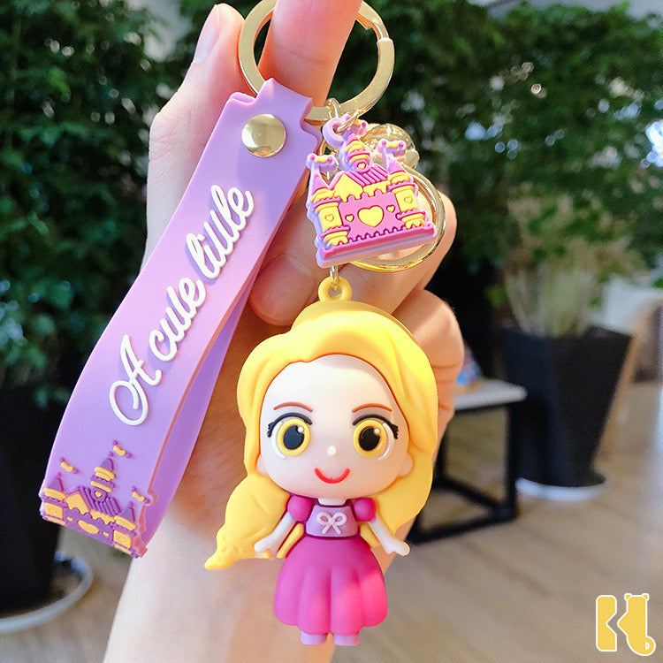 3D Disney Lanyard Keychains - KC0008 - CuteCraftsWorld