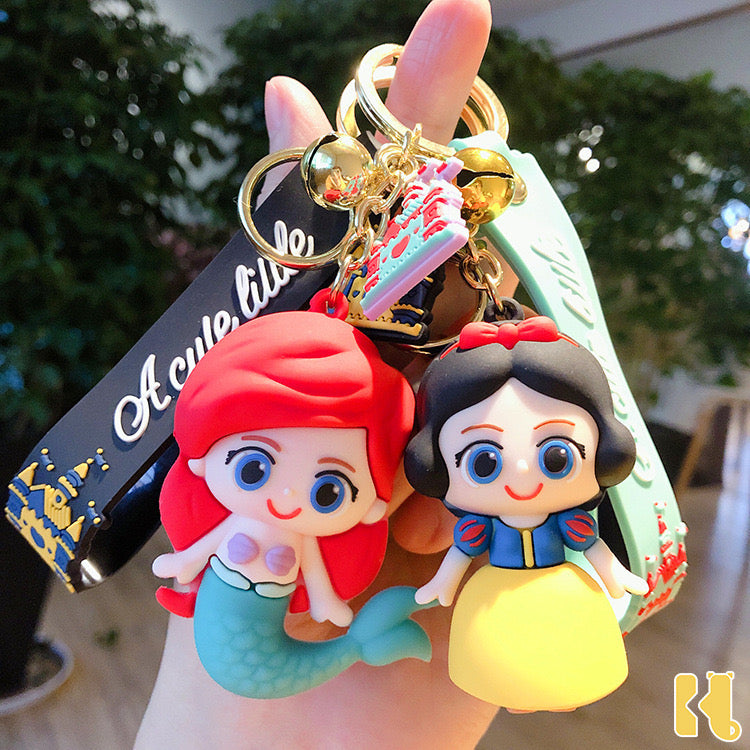 3D Disney Lanyard Keychains - KC0008 - CuteCraftsWorld