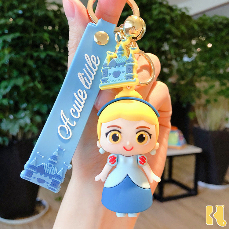 3D Disney Lanyard Keychains - KC0008 - CuteCraftsWorld