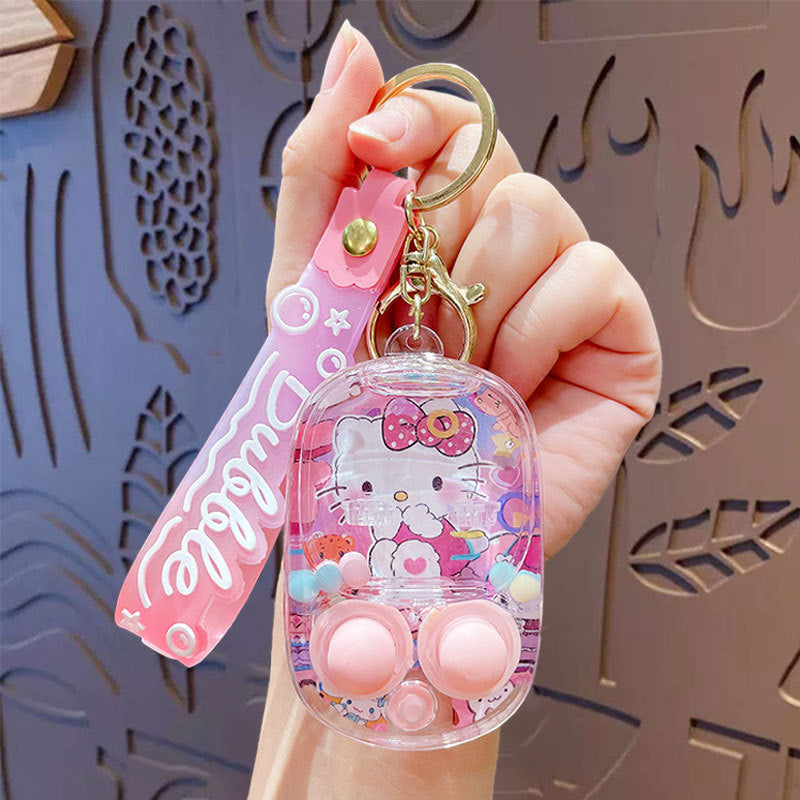 Sanrio Water Shooting Game Keychain - KC0014 - CuteCraftsWorld