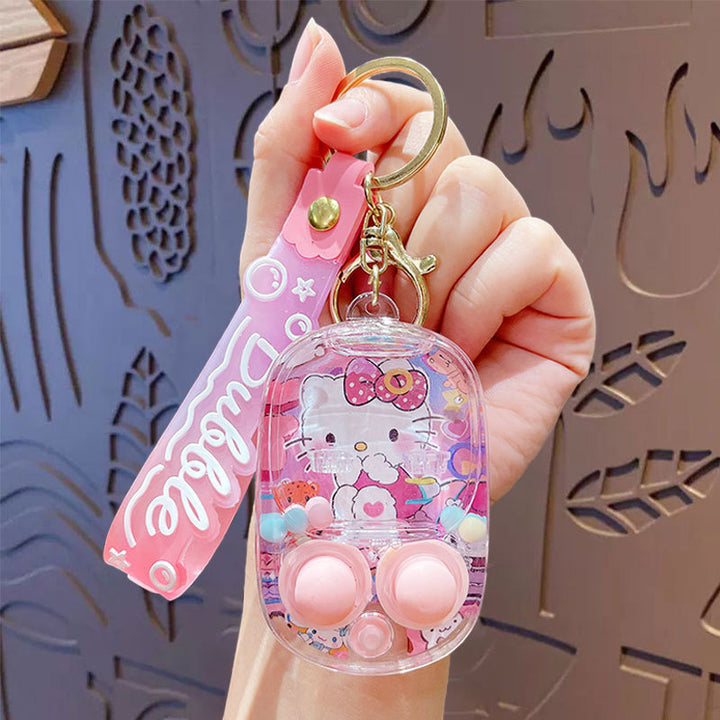 Sanrio Water Shooting Game Keychain - KC0014 - CuteCraftsWorld