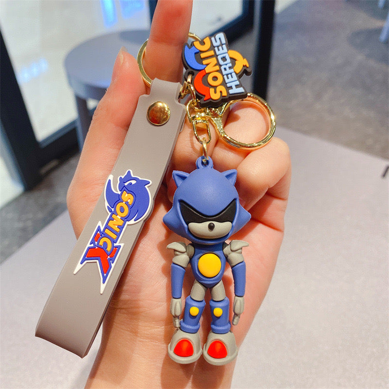 3D Sonic Keychain - KC0015 - CuteCraftsWorld