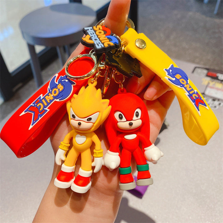 3D Sonic Keychain - KC0015 - CuteCraftsWorld