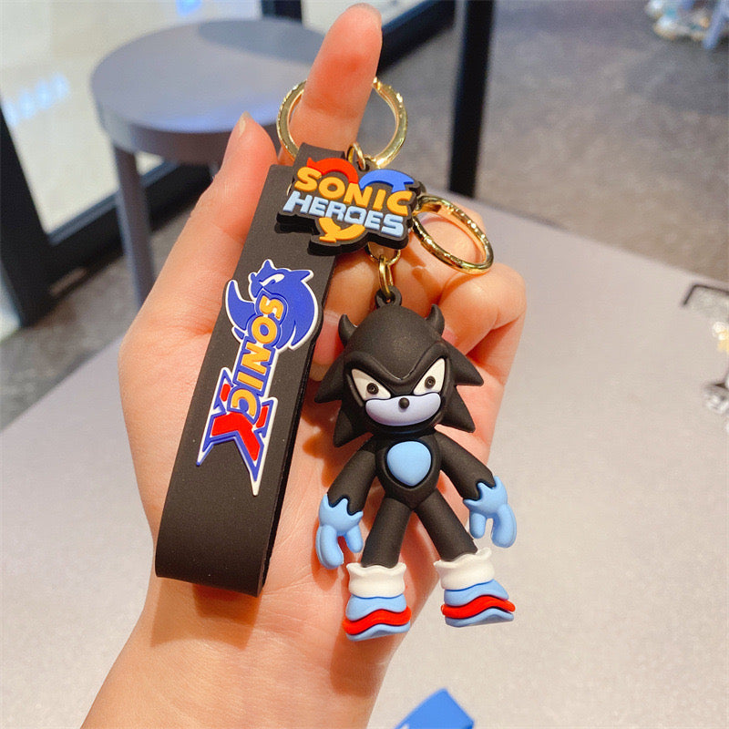 3D Sonic Keychain - KC0015 - CuteCraftsWorld