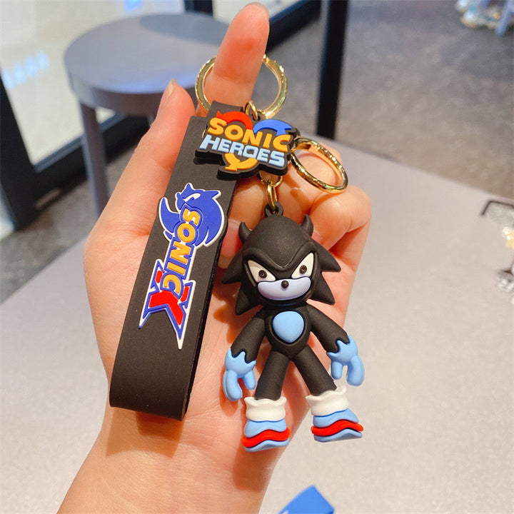 3D Sonic Keychain - KC0015 - CuteCraftsWorld