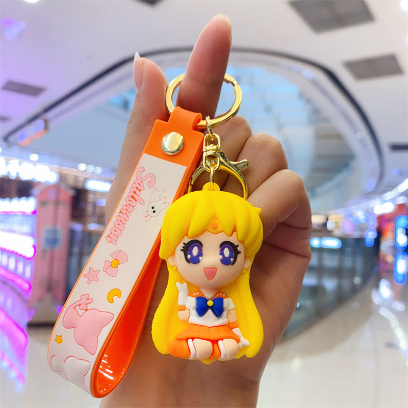 3D Sailor Moon Keychain - KC0016 - CuteCraftsWorld