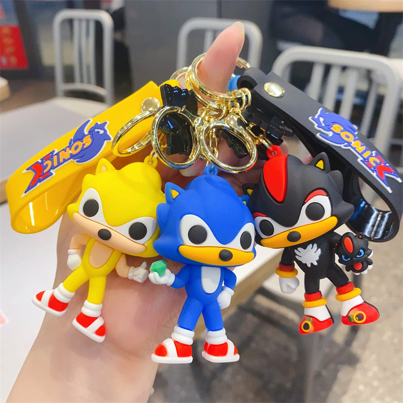 3D Sonic Superheroes Keychain - KC0017