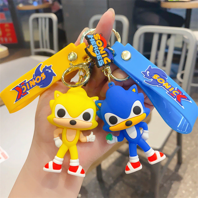 3D Sonic Superheroes Keychain - KC0017 - CuteCraftsWorld