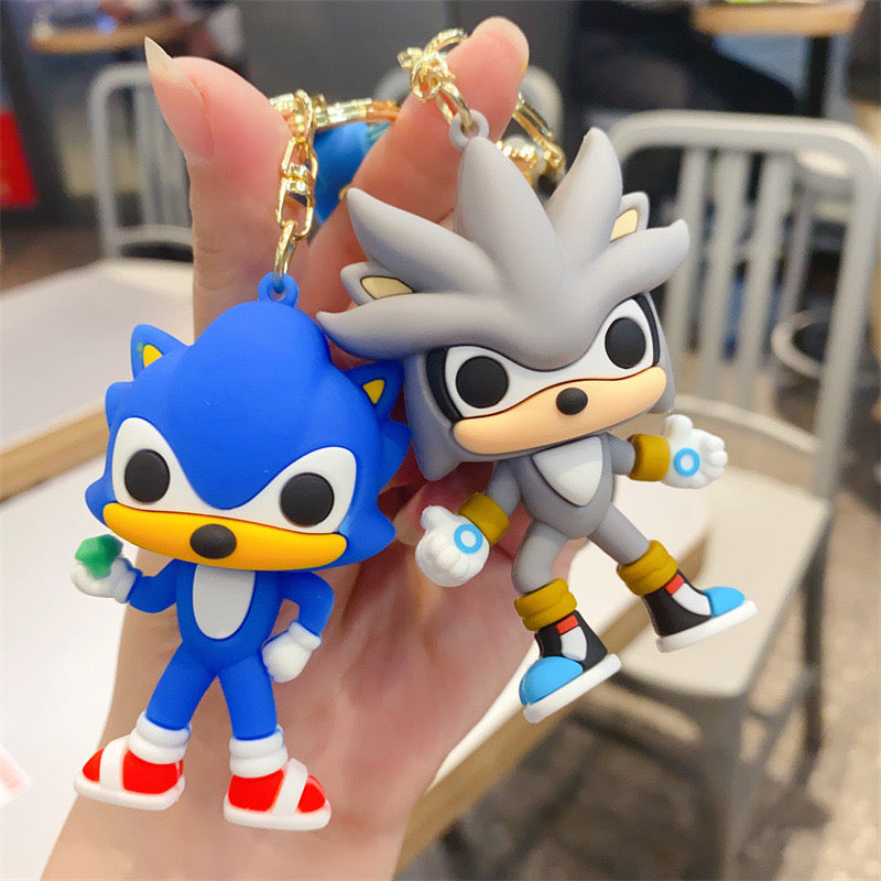 3D Sonic Superheroes Keychain - KC0017