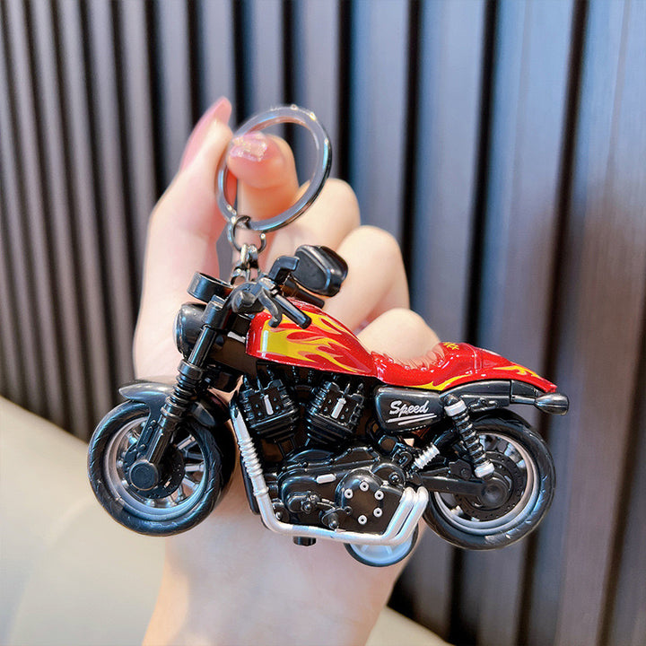 Motorcycle Keychain - KC0020 - CuteCraftsWorld