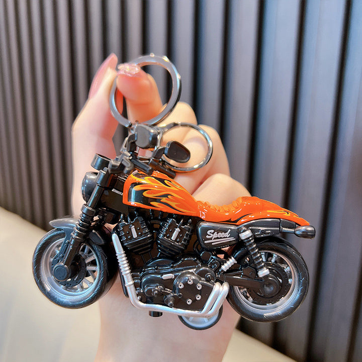 Motorcycle Keychain - KC0020 - CuteCraftsWorld