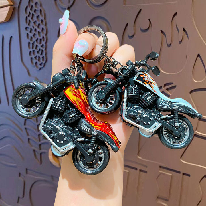 Motorcycle Keychain - KC0020 - CuteCraftsWorld