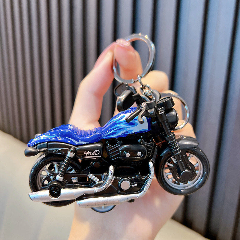 Motorcycle Keychain - KC0020 - CuteCraftsWorld