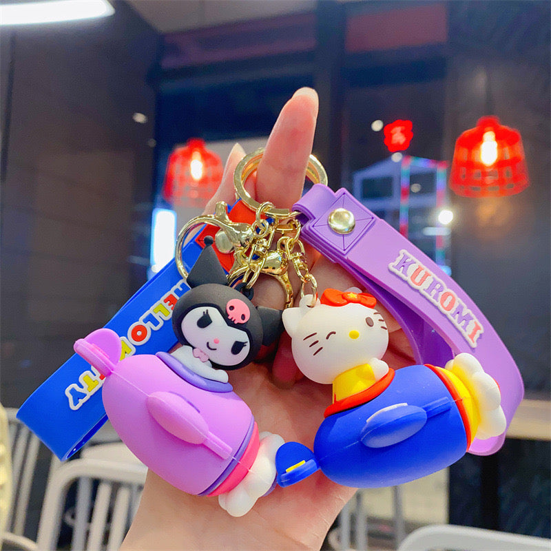 Sanrio Aeroplane Keychain - KC0023 - CuteCraftsWorld