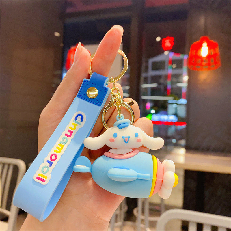 Sanrio Aeroplane Keychain - KC0023