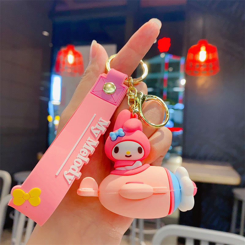 Sanrio Aeroplane Keychain - KC0023