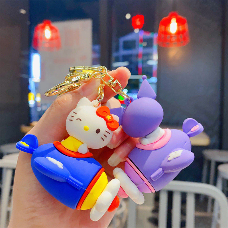 Sanrio Aeroplane Keychain - KC0023