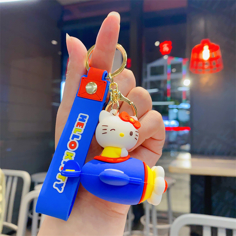 Sanrio Aeroplane Keychain - KC0023