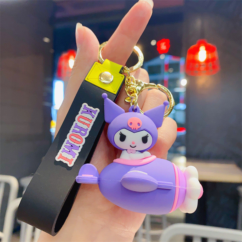 Sanrio Aeroplane Keychain - KC0023