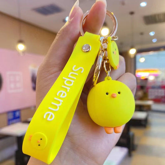 3D Chicken Keychain - KC0032