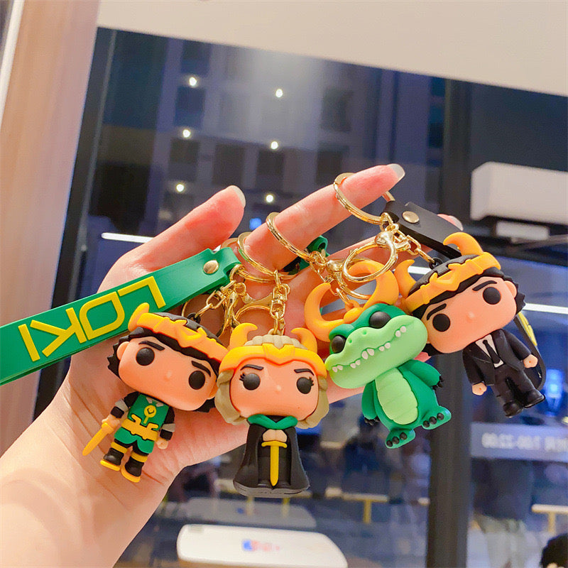 3D Loki Keychain - KC0038 - CuteCraftsWorld