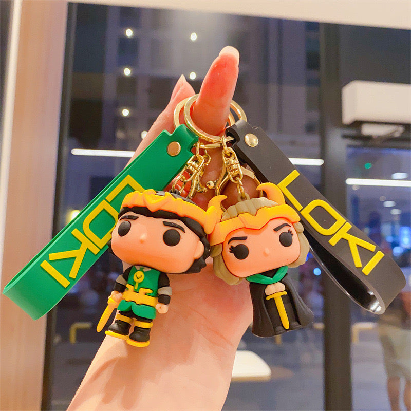 3D Loki Keychain - KC0038 - CuteCraftsWorld