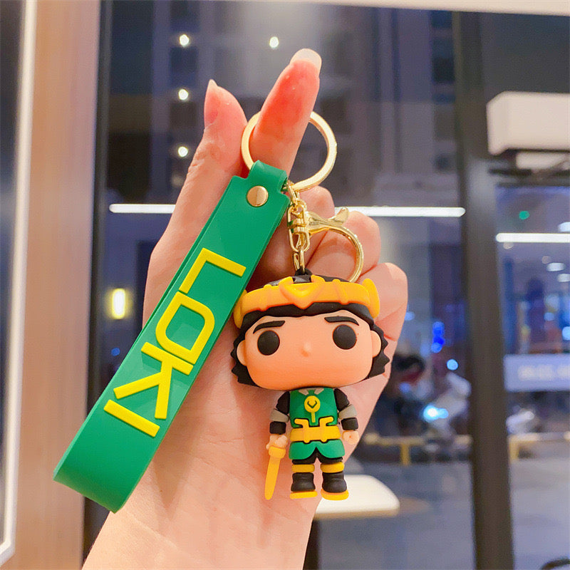 3D Loki Keychain - KC0038 - CuteCraftsWorld