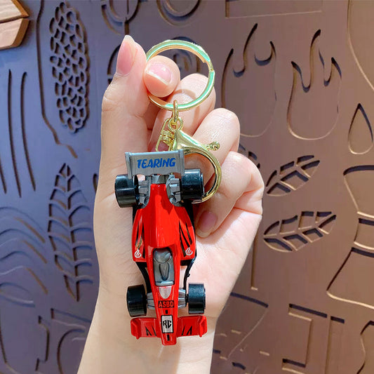 3D Racing Car Keychain - KC0043