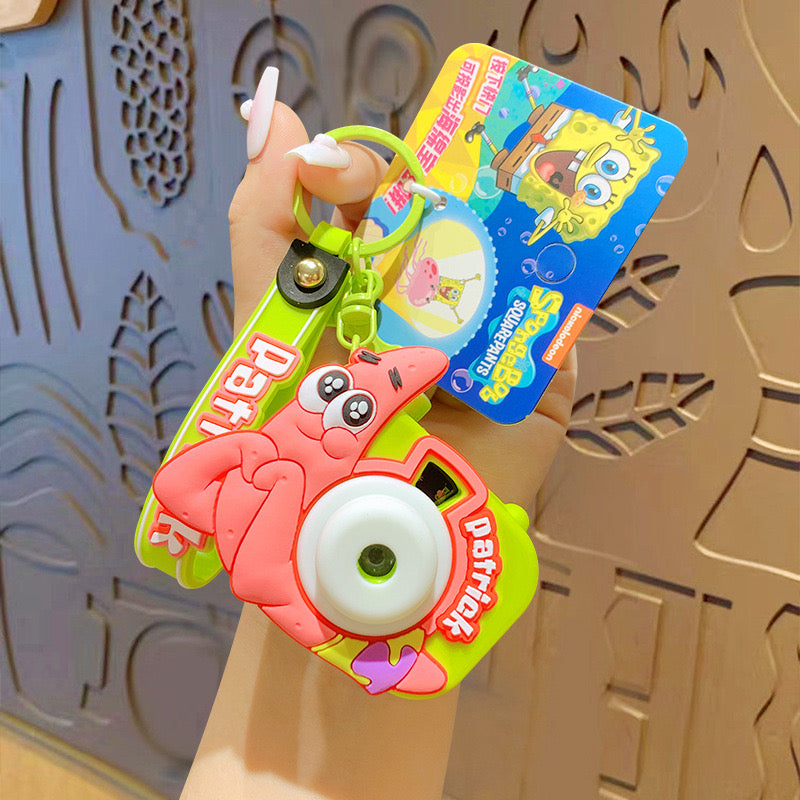 Spongebob Keychain With Projection Camera - KC0046