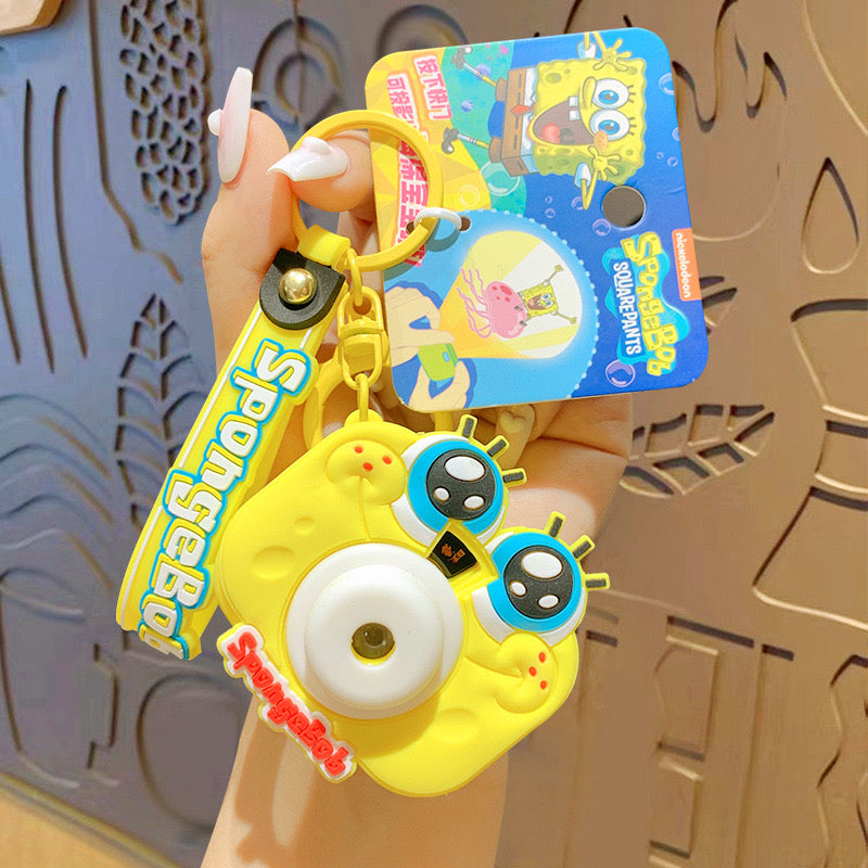 Spongebob Keychain With Projection Camera - KC0046