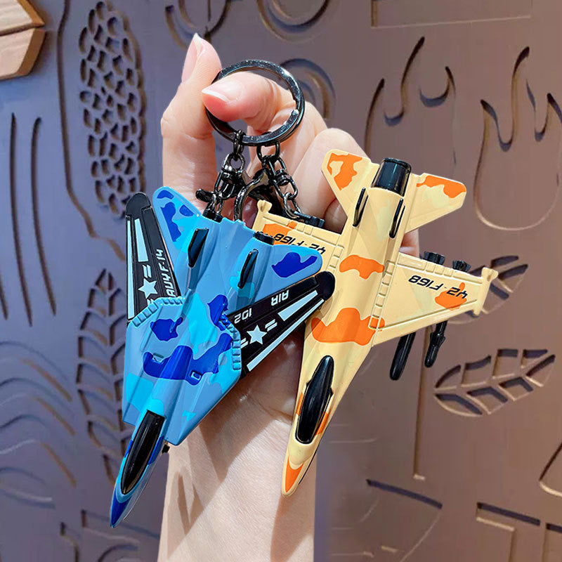 Military Aircraft Keychain - KC0048 - CuteCraftsWorld