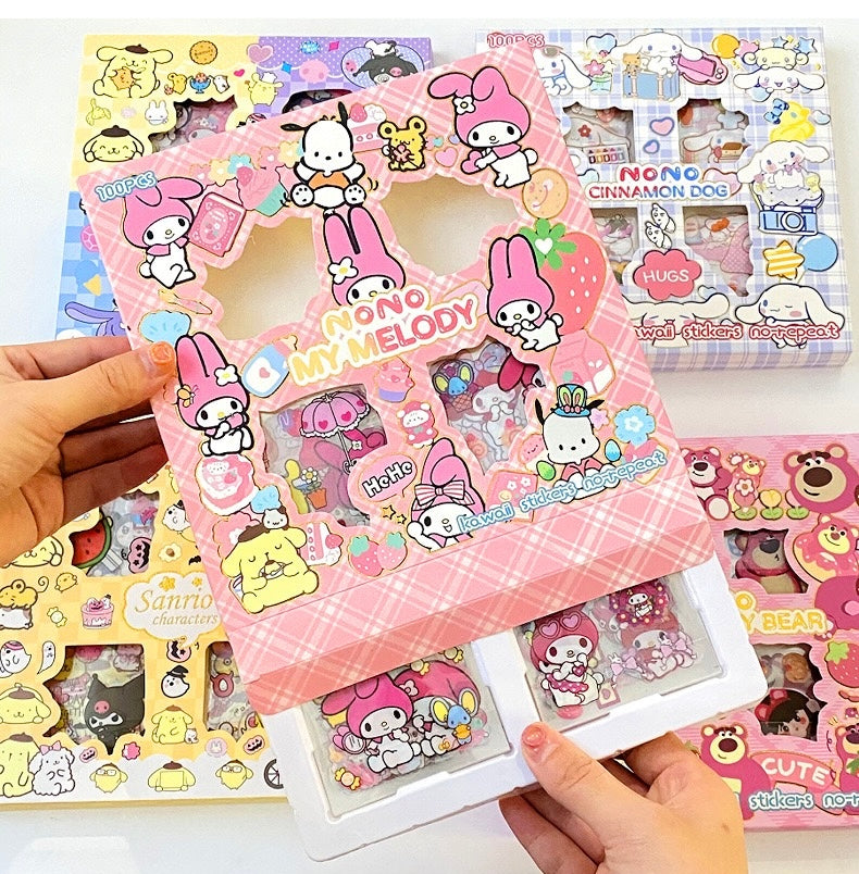 Sanrio Stickers 100 Piece Set - S0003