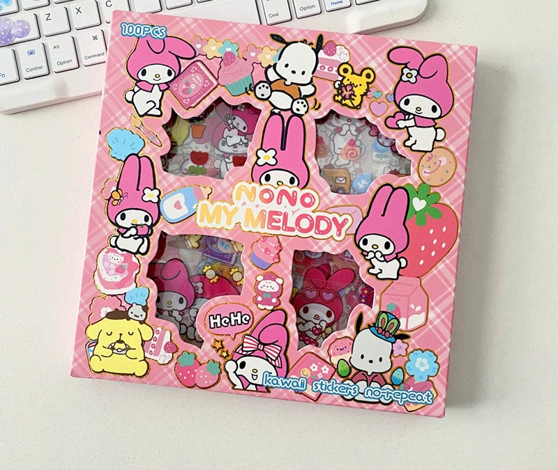 Sanrio Stickers 100 Piece Set - S0003