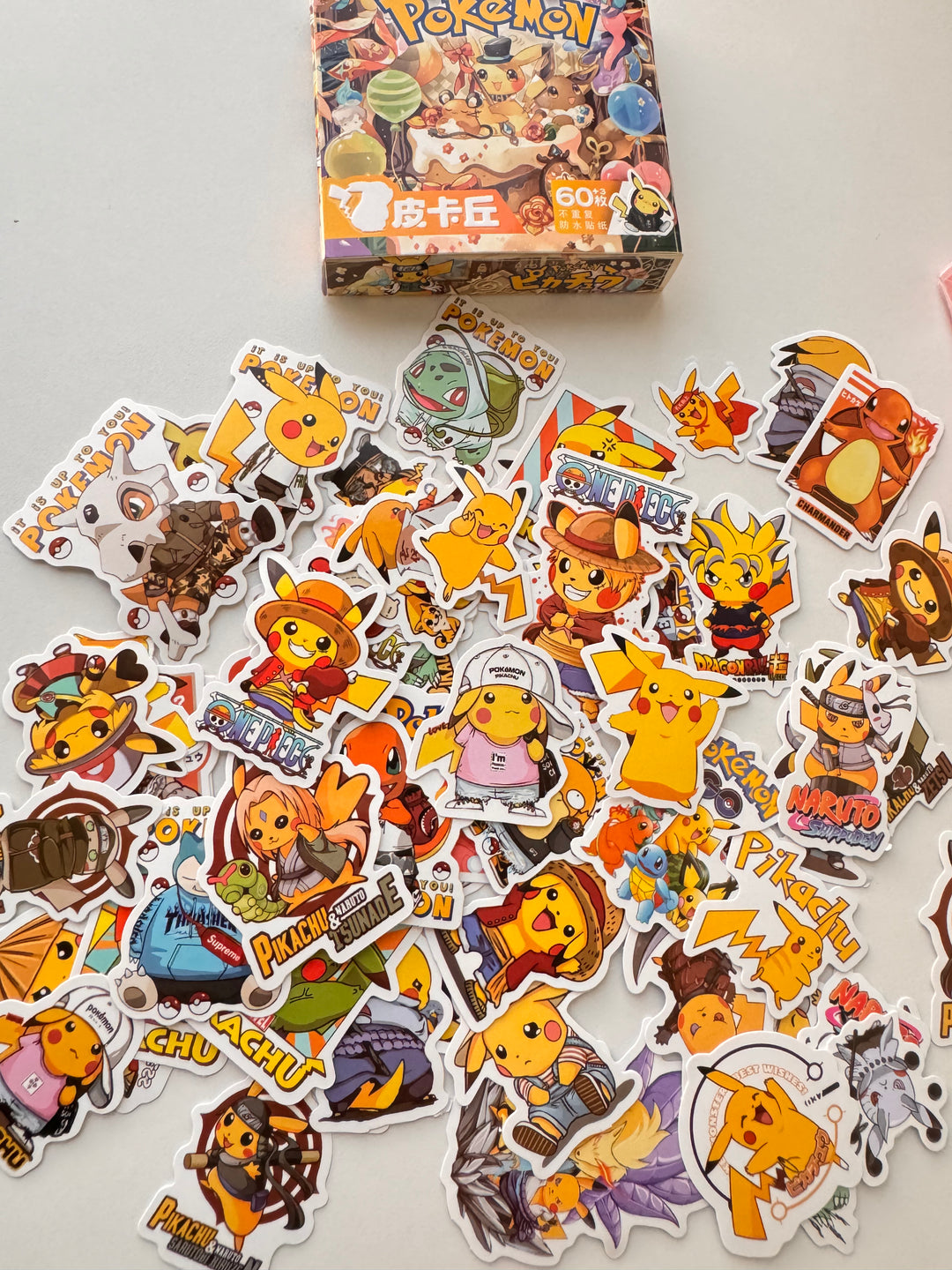 Pokemon 63 Piece Sticker Set - S0008 - CuteCraftsWorld