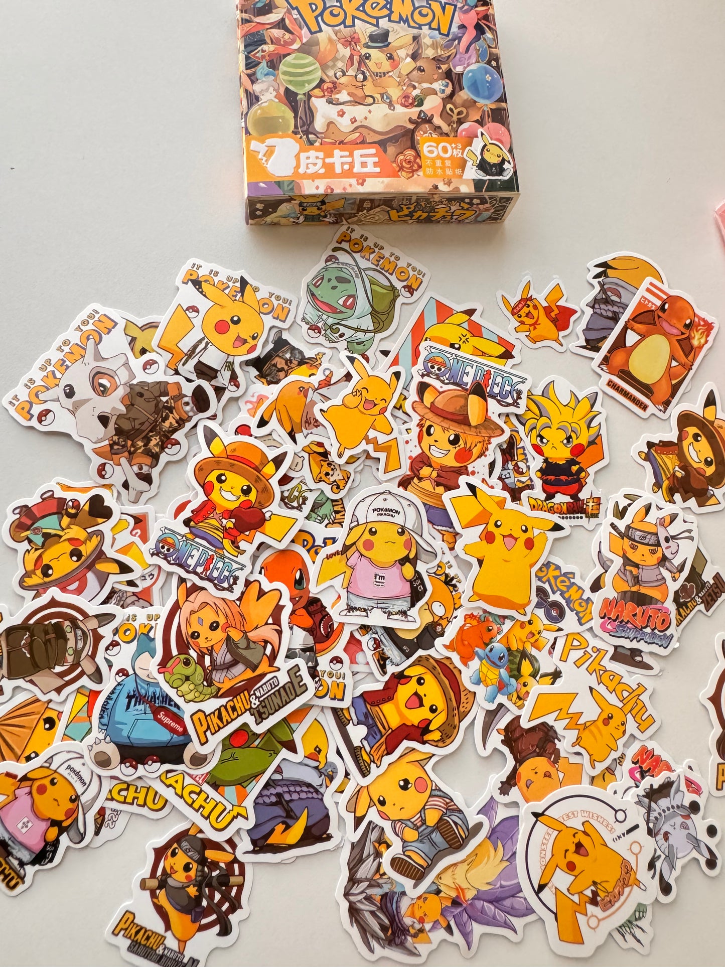 Pokemon 63 Piece Sticker Set - S0008