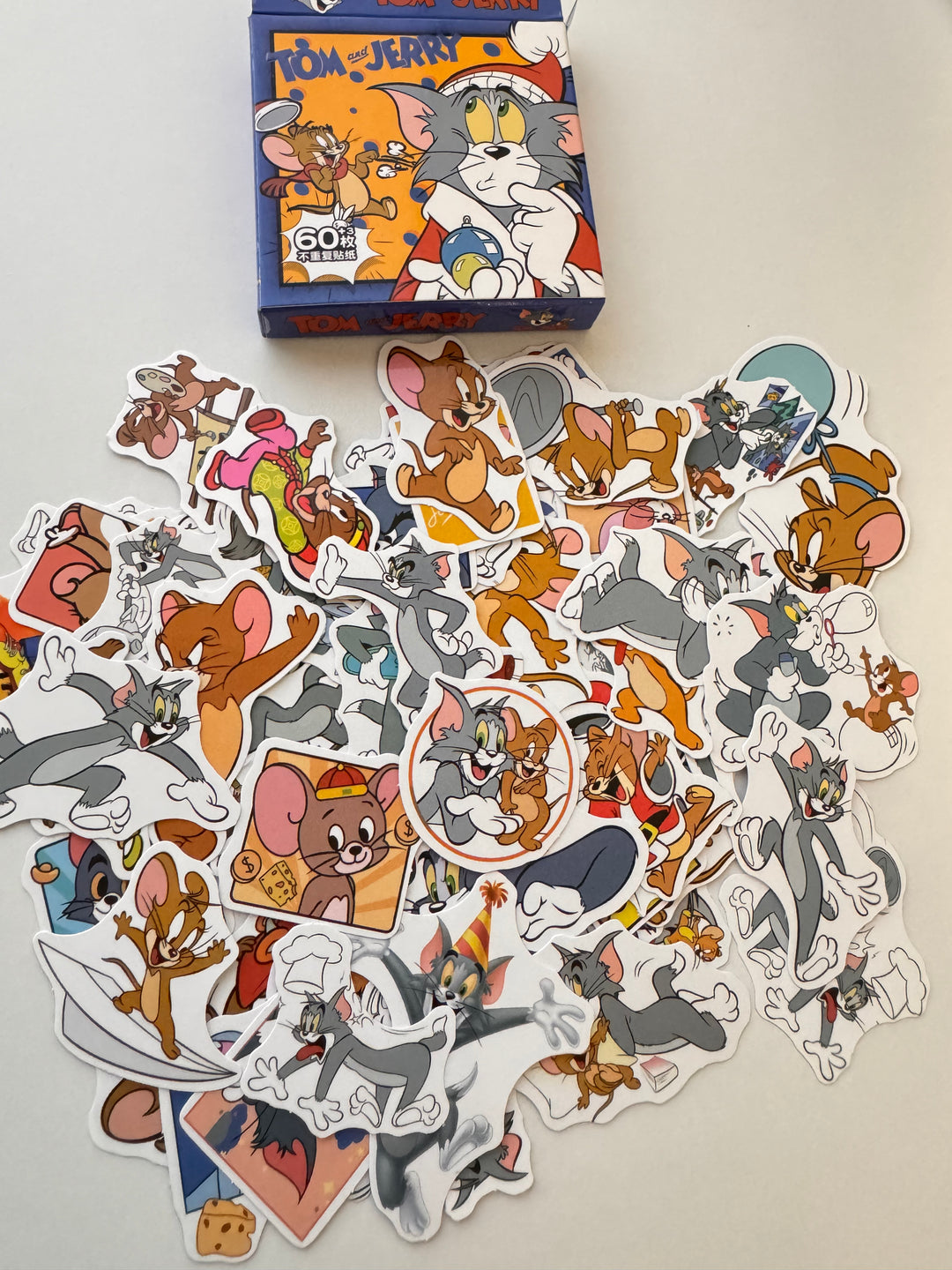 Tom And Jerry Waterproof Sticker Set - S0010 - CuteCraftsWorld