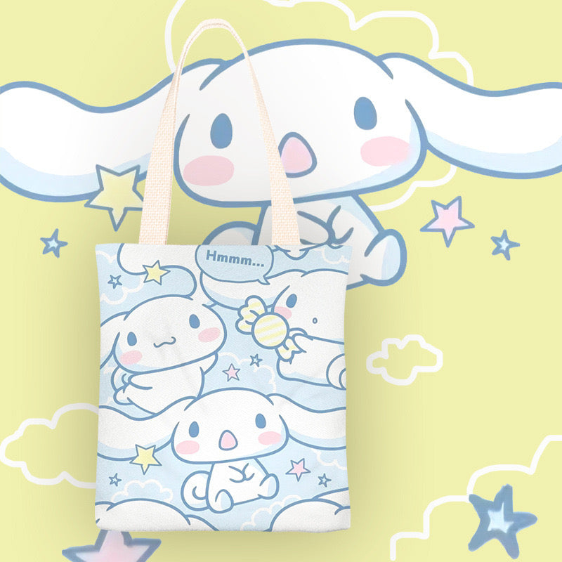 Sanrio Cinnamoroll Canvas Tote Bag - TB0002