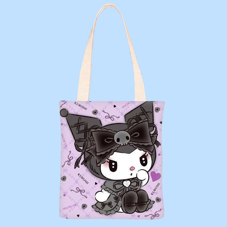 Sanrio Kuromi Canvas Tote Bag - TB0004