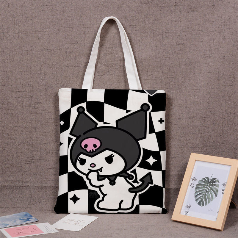 Sanrio Kuromi Canvas Tote Bag - TB0004