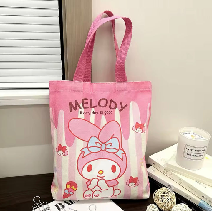 Sanrio Canvas Tote Bag - TB0006 - CuteCraftsWorld