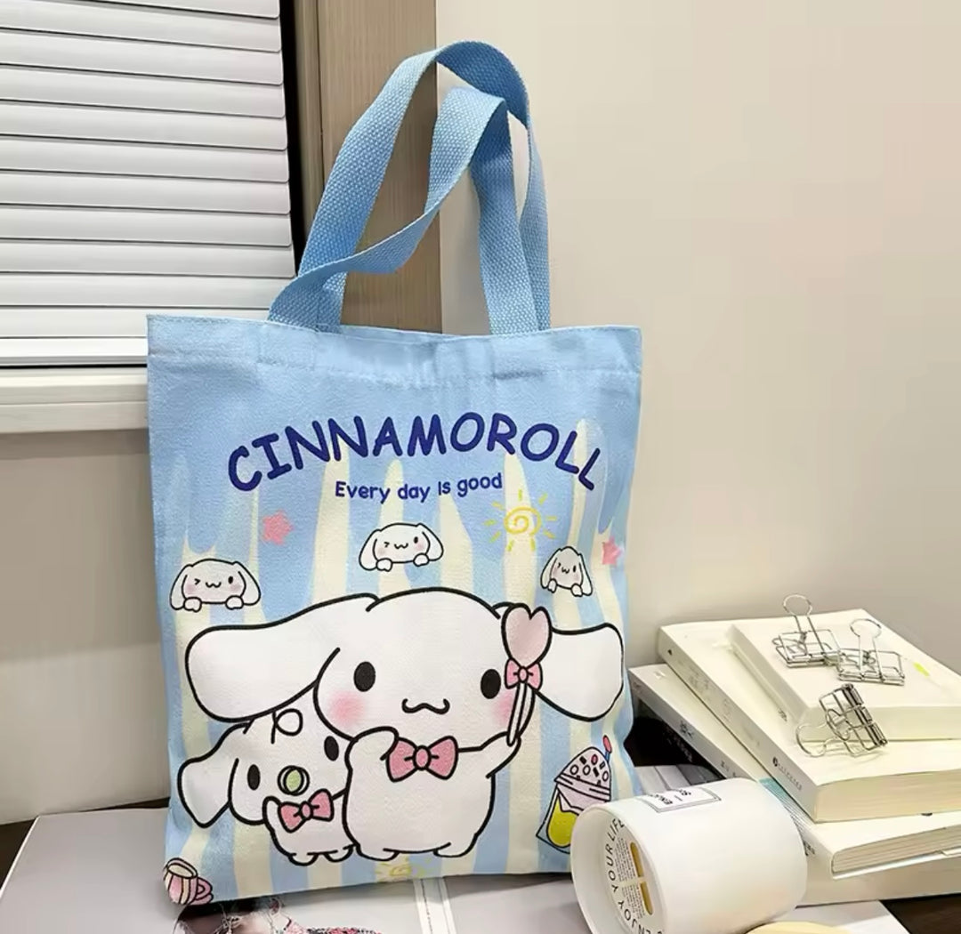 Sanrio Canvas Tote Bag - TB0006 - CuteCraftsWorld