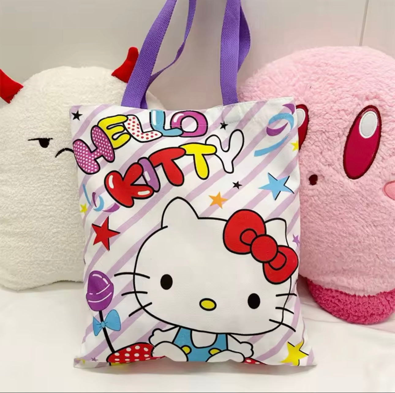 Hello Kitty Canvas Tote Bag - TB0009