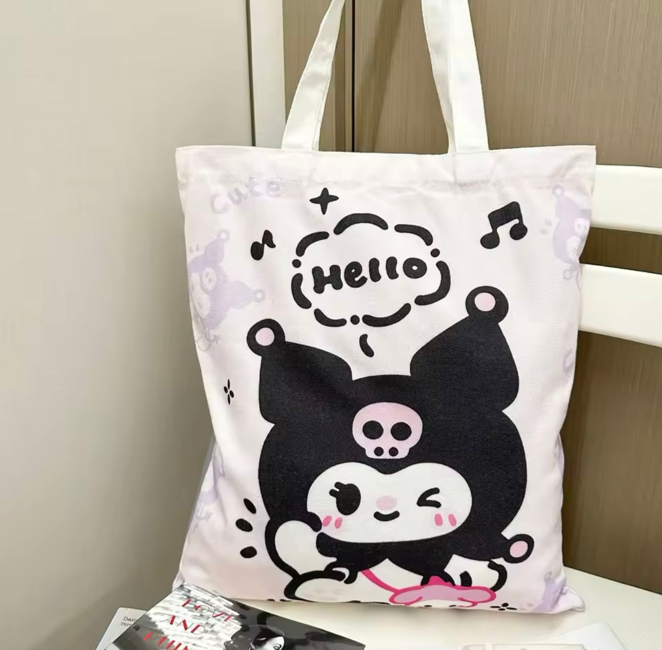 Kawaii Sanrio Canvas Tote Bag - TB0011