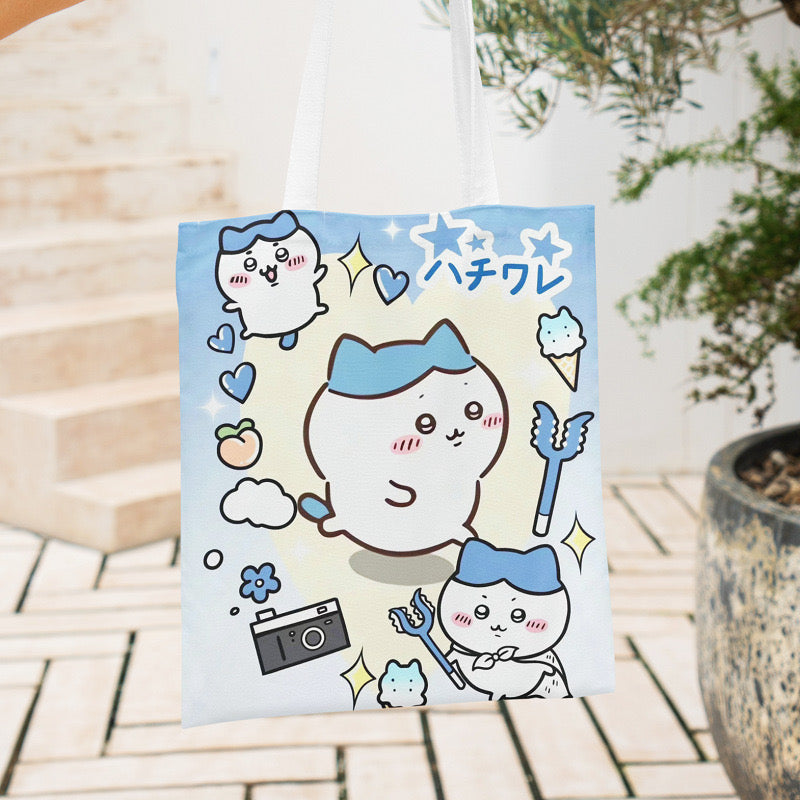 Chiikawa Anime Canvas Tote Bag - TB0012 - CuteCraftsWorld